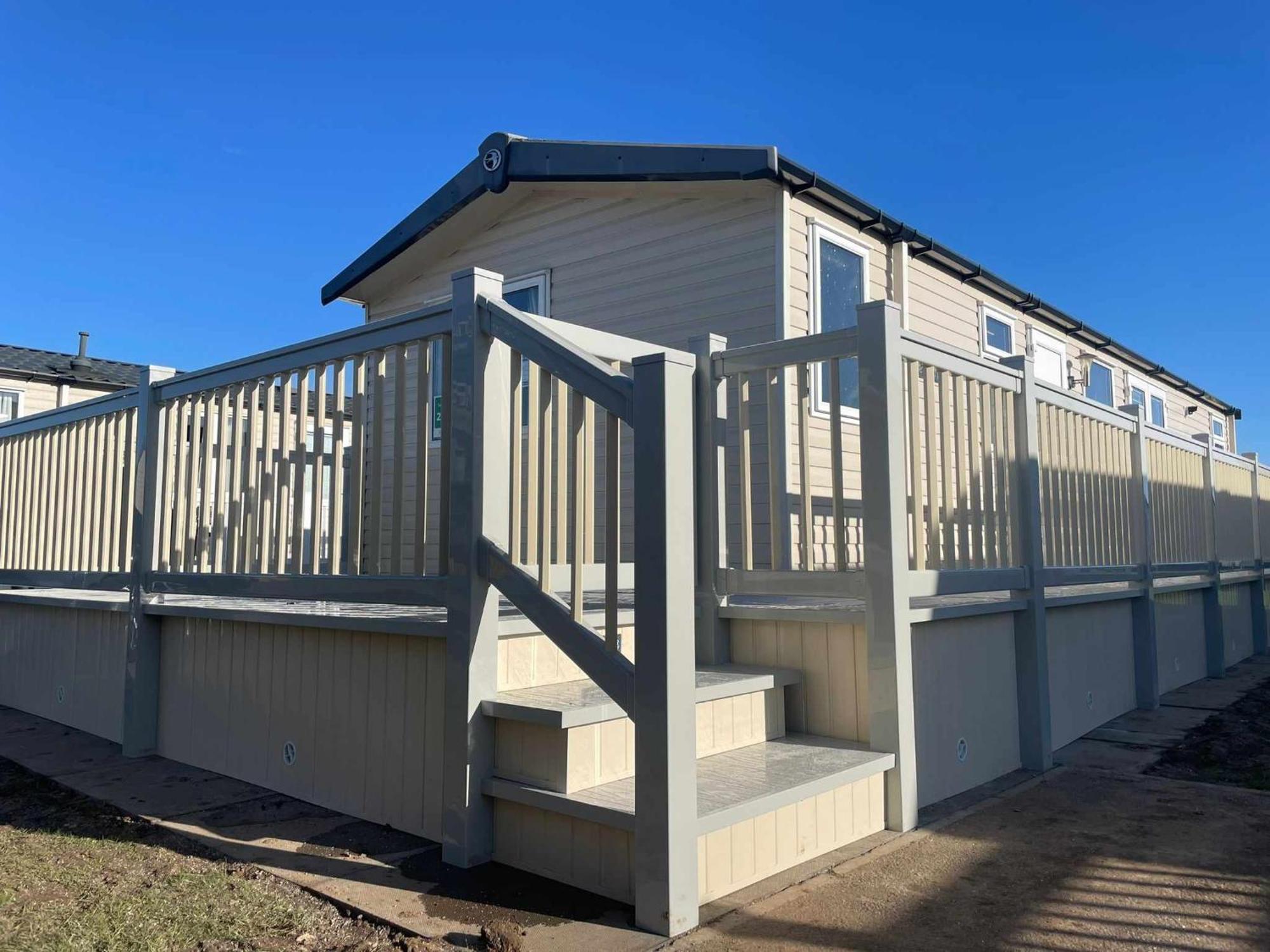 8 Berth Deluxe Caravan Palm Grove 142 Golden Palm Chapel St Leonards Exterior foto